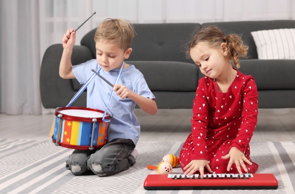 Musicoterapia infantil na Spazio Integrar